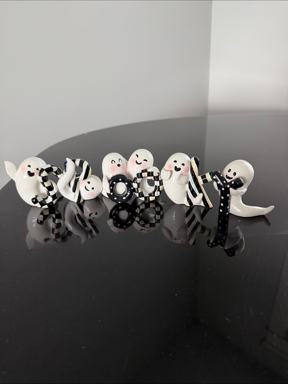 MacKenzie-Childs Boo Spooky Ghosts Set